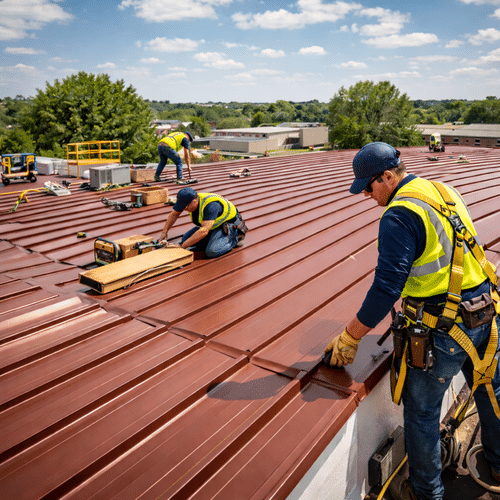 Commercial Metal Roofing Repair and Installation