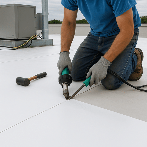 PVC Membrane Roof Repair and Installation
