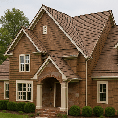 Synthetic Wood Roofing